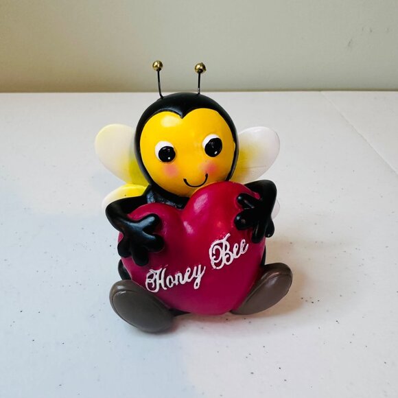 Other - Valentines Day decoration Honey Bee figurine love tiered tray decor Valentine